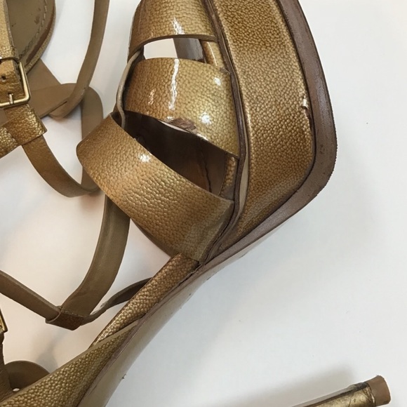 YSL Yves Saint Laurent Tribute Heels Patent Pumps - Picture 8 of 9